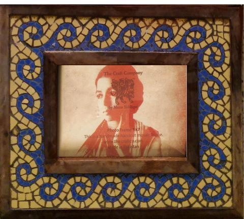 Classic Wave Mosaic Frame