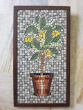 Lemon Tree Mosaic Wall Art