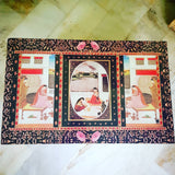 Classic Black Mughal Chest Box