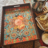 Lilly Rose Floral Tray