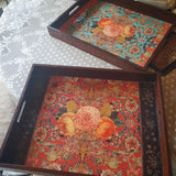 Lilly Rose Floral Tray