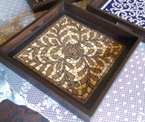 Dandelion Mosaic Tray