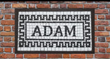 Newyork Style Mosaic Name Sign