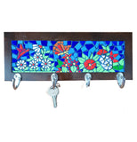 Butterflies in Spring Mosaic Coat rack