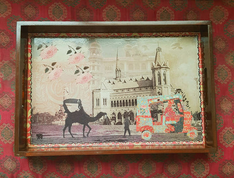 The Karachi Nostalgia Serving Tray