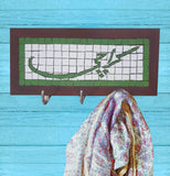 Karachi mosaic hanger or coat rack