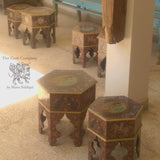 Midnight Blue Mughal Nest tables