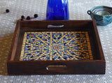 Shimmer Mosaic Serving tray