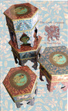 Midnight Blue Mughal Nest tables